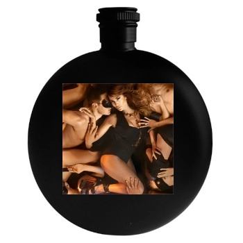 Jennifer Lopez Round Flask