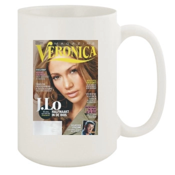 Jennifer Lopez 15oz White Mug