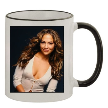 Jennifer Lopez 11oz Colored Rim & Handle Mug