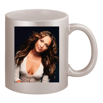 Jennifer Lopez 11oz Metallic Silver Mug