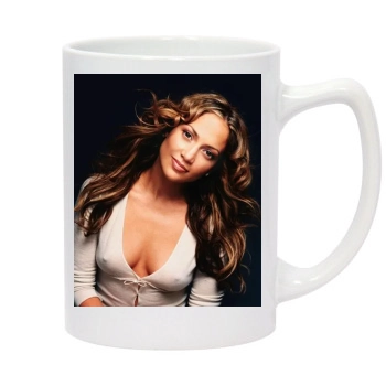 Jennifer Lopez 14oz White Statesman Mug