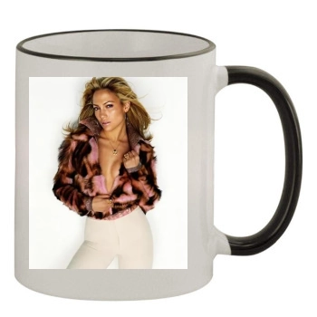 Jennifer Lopez 11oz Colored Rim & Handle Mug