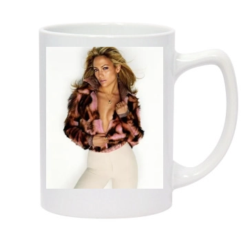 Jennifer Lopez 14oz White Statesman Mug