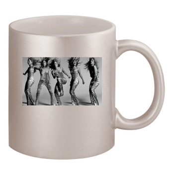 Jennifer Lopez 11oz Metallic Silver Mug