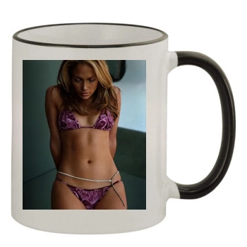 Jennifer Lopez 11oz Colored Rim & Handle Mug