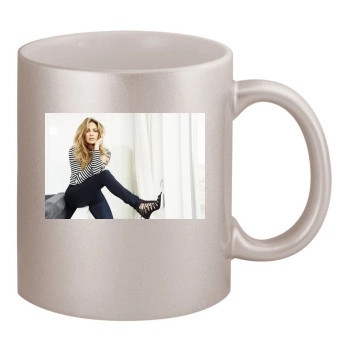 Jennifer Lopez 11oz Metallic Silver Mug