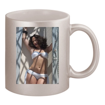 Jennifer Lopez 11oz Metallic Silver Mug