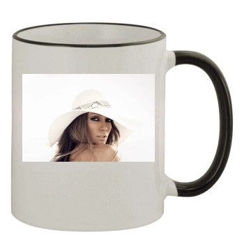 Jennifer Lopez 11oz Colored Rim & Handle Mug