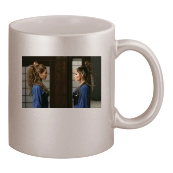 Jennifer Lopez 11oz Metallic Silver Mug