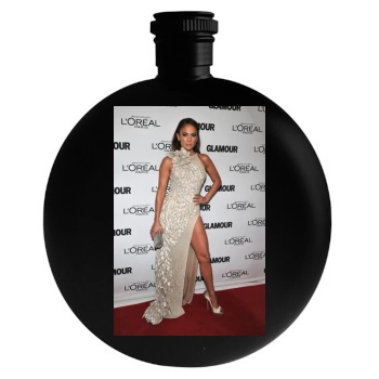 Jennifer Lopez Round Flask