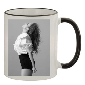 Jennifer Lopez 11oz Colored Rim & Handle Mug