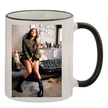 Jennifer Lopez 11oz Colored Rim & Handle Mug