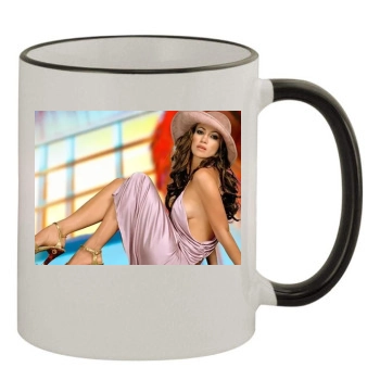 Jennifer Lopez 11oz Colored Rim & Handle Mug