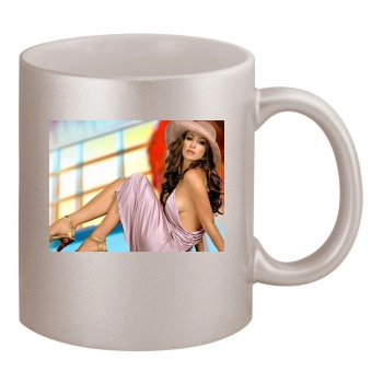 Jennifer Lopez 11oz Metallic Silver Mug