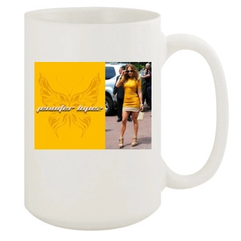 Jennifer Lopez 15oz White Mug