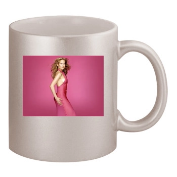 Jennifer Lopez 11oz Metallic Silver Mug