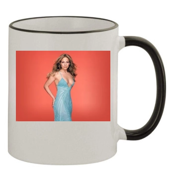 Jennifer Lopez 11oz Colored Rim & Handle Mug