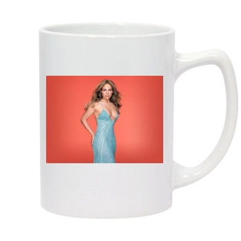 Jennifer Lopez 14oz White Statesman Mug