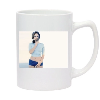 Jennifer Lopez 14oz White Statesman Mug