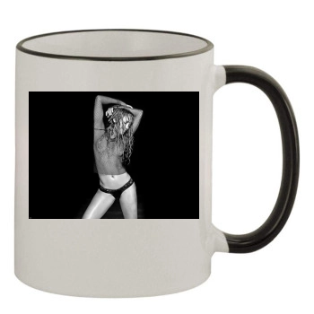 Jennifer Lopez 11oz Colored Rim & Handle Mug