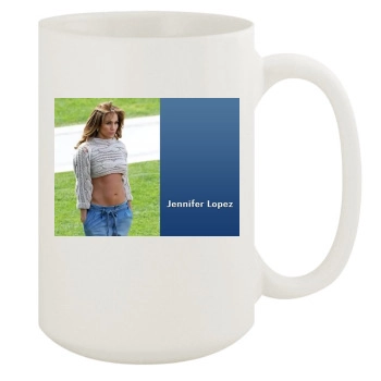 Jennifer Lopez 15oz White Mug