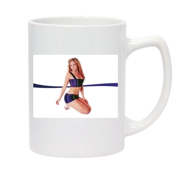 Jennifer Lopez 14oz White Statesman Mug