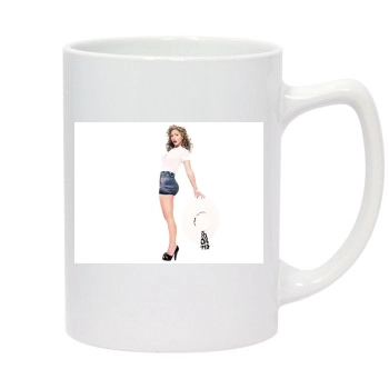 Jennifer Lopez 14oz White Statesman Mug