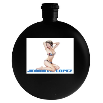 Jennifer Lopez Round Flask