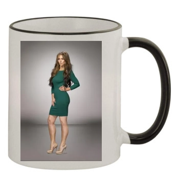 Jennifer Love Hewitt 11oz Colored Rim & Handle Mug