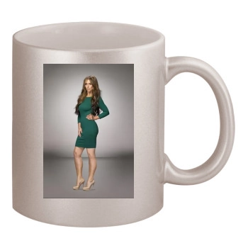 Jennifer Love Hewitt 11oz Metallic Silver Mug