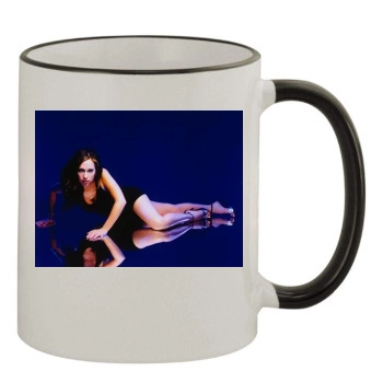 Jennifer Love Hewitt 11oz Colored Rim & Handle Mug