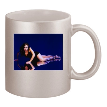 Jennifer Love Hewitt 11oz Metallic Silver Mug