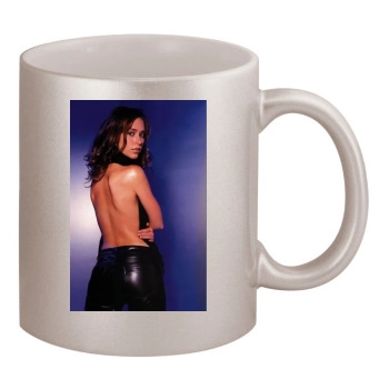 Jennifer Love Hewitt 11oz Metallic Silver Mug