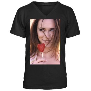 Jennifer Love Hewitt Men's V-Neck T-Shirt