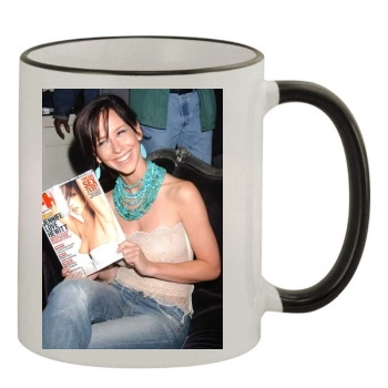 Jennifer Love Hewitt 11oz Colored Rim & Handle Mug