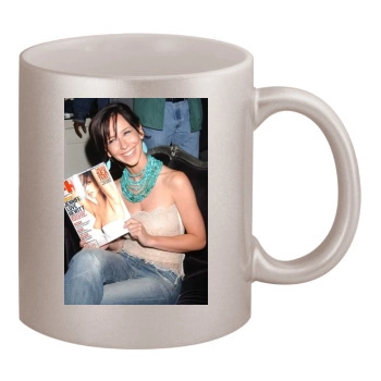 Jennifer Love Hewitt 11oz Metallic Silver Mug