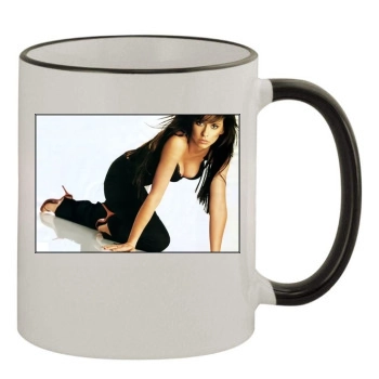 Jennifer Love Hewitt 11oz Colored Rim & Handle Mug