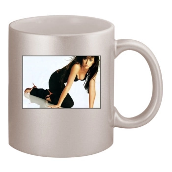 Jennifer Love Hewitt 11oz Metallic Silver Mug