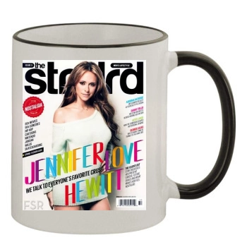 Jennifer Love Hewitt 11oz Colored Rim & Handle Mug