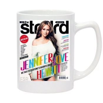 Jennifer Love Hewitt 14oz White Statesman Mug