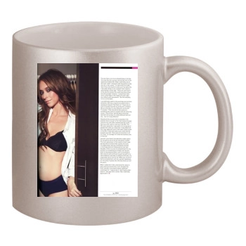 Jennifer Love Hewitt 11oz Metallic Silver Mug