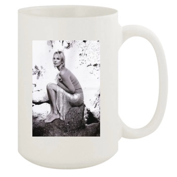 Charlize Theron 15oz White Mug