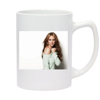 Jennifer Love Hewitt 14oz White Statesman Mug