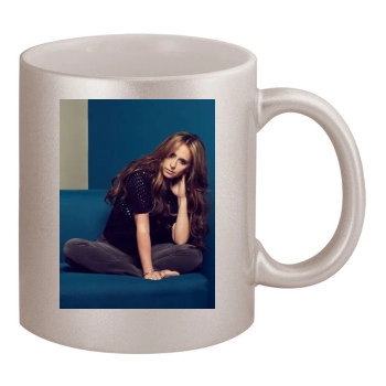 Jennifer Love Hewitt 11oz Metallic Silver Mug