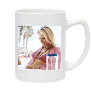 Charlize Theron 14oz White Statesman Mug