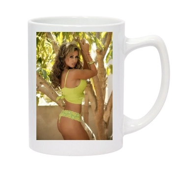 Jennifer Walcott 14oz White Statesman Mug