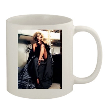 Charlize Theron 11oz White Mug