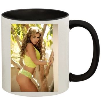 Jennifer Walcott 11oz Colored Inner & Handle Mug