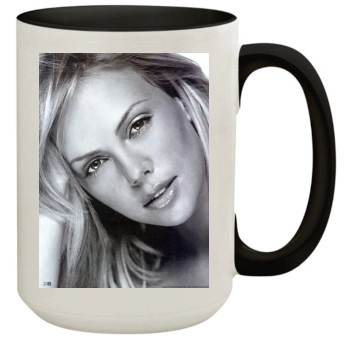 Charlize Theron 15oz Colored Inner & Handle Mug