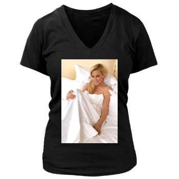 Jenny McCarthy Women's Deep V-Neck TShirt